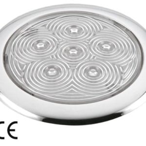 Lampa sufitowa ze stali nierdzewnej 110mm / 12V