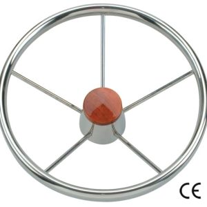 Kierownica pięcioramienna ze stali nierdzewnej 400-450 mm