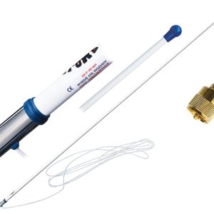 Antena VHF 240cm z tuleją ze stali nierdzewnej