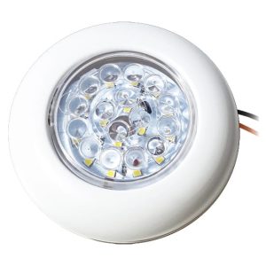 Lampa sufitowa 16 LED z wyłącznikiem naciskowym