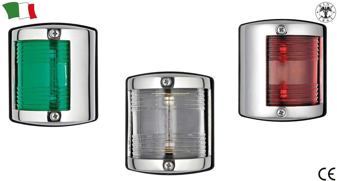 Lampy nawigacyjne – stal nierdzewna