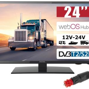 Telewizor 24'' TV238FSL SMART webOS LED 12V/24V z tunerem DVB-T2 i DVB-S2