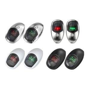Lampa nawigacyjna LED - stal nierdzewna / komplet